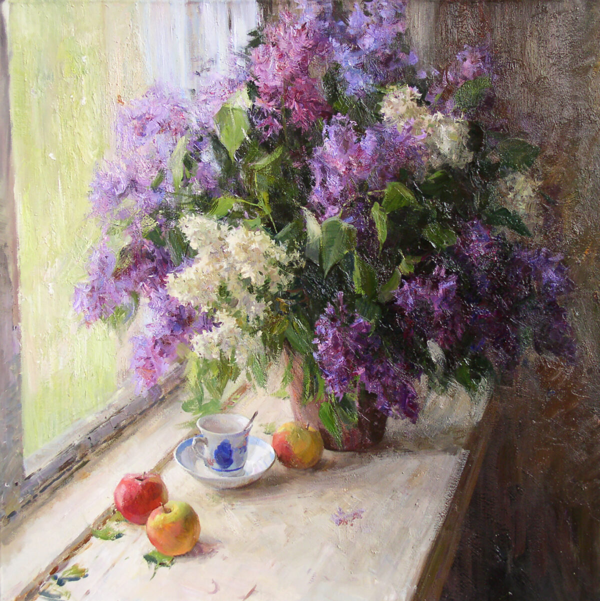 Still life with lilac