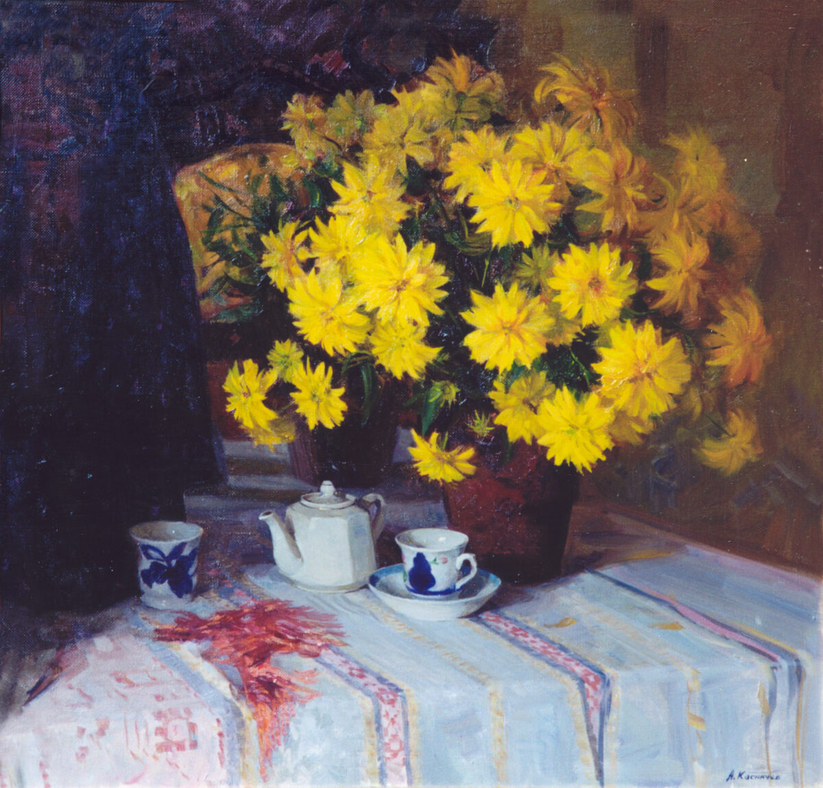 Still life with flowers