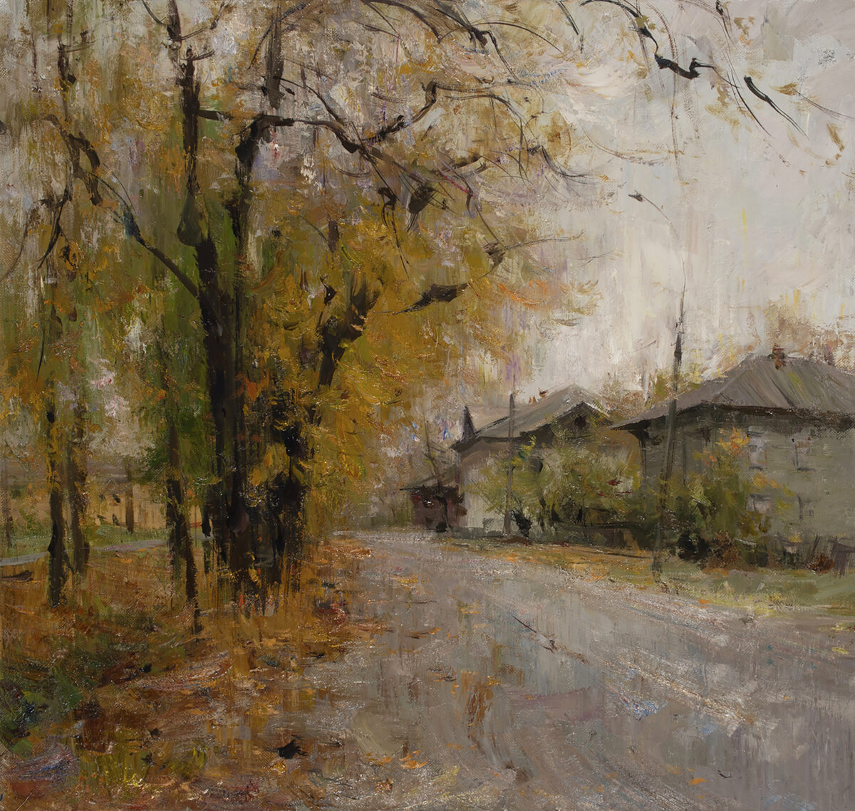 Tutaev. Autumn evening