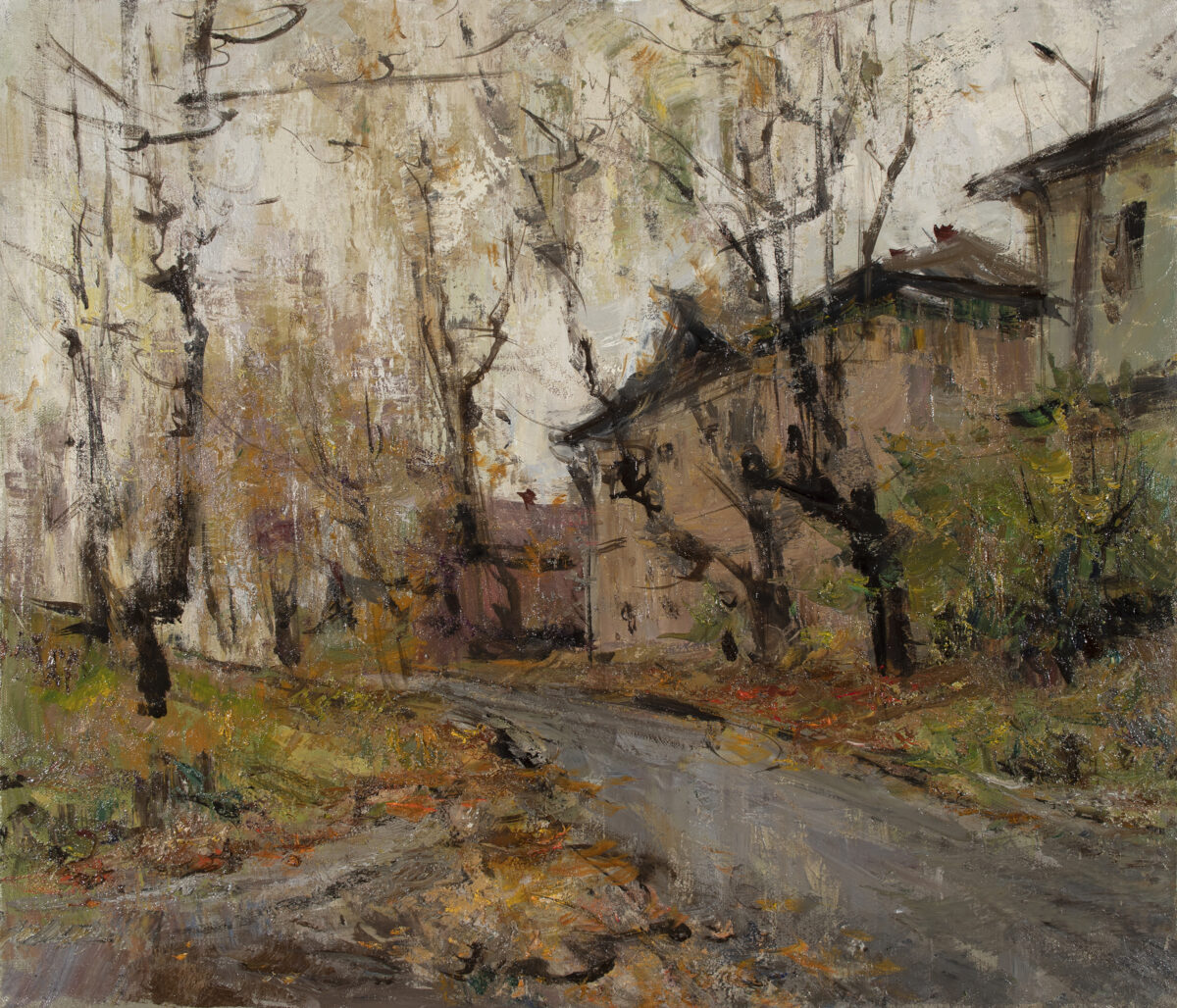 Tutaev. Autumn Street